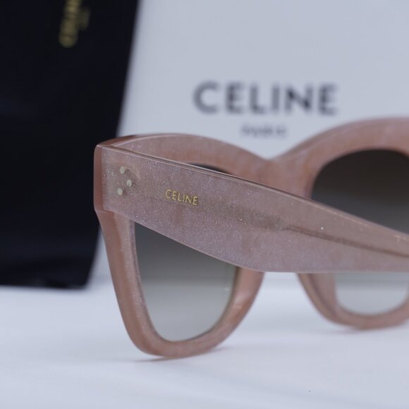 Final Price! Celine CL4004IN 74F Milky Pink/Brown Sunglasses main image 4